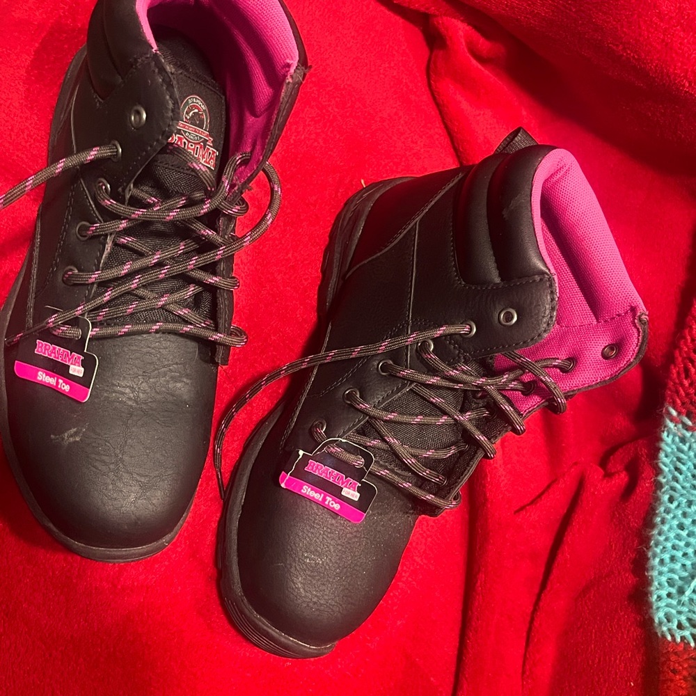 Hightop boots steel toe